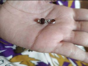 Rudraksha pur Silver Pendant