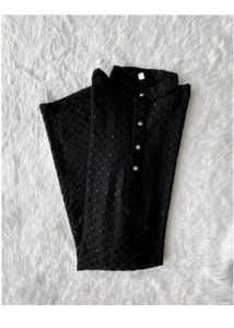 Chikan Embroidery Kurta Men