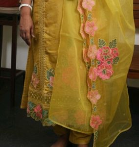 New Elegant Yellow Kurta Set