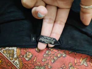 Edgy Goth Top With Tie Up Lace Detailing