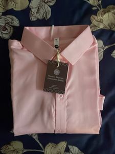 Pink Button-Down Shirt