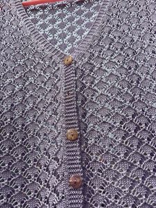 Lavender Knit Cardigan