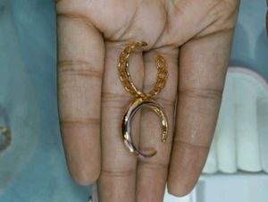 Gold Tone Rings - Set of 2