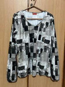 Women Grey Top