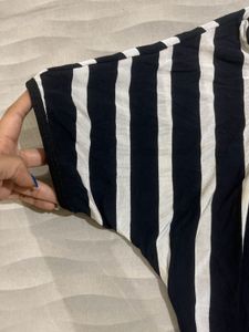 Striped Batwing Top