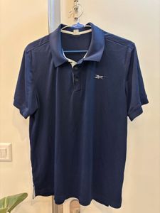 Dry fit Reebok Navy Blue Polo Shirt
