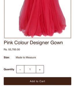 Princess Gown With One ☝️ Dupatta