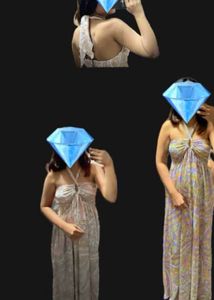 Halter Neck Maxi Dress