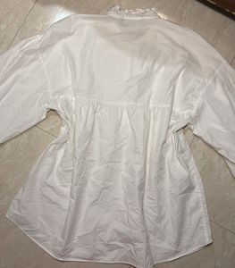 Zara Poplin Top
