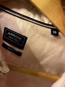 Arrow Sport Men Formal Pink Shirt