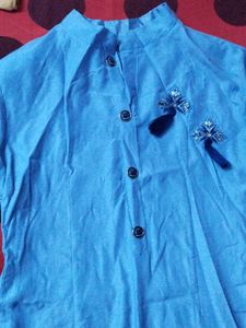Blue Kurta