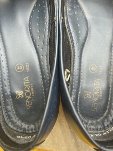 Sale-Navy Blue Block Formal Heels