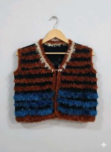 Crochet Handmade vest 🦺