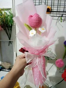 Tulip Bouquet With Flowers