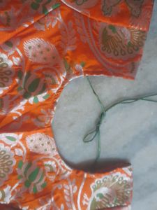 Pattu Long Top With Lining
