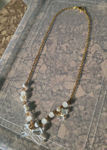 Bow Pendant Necklace