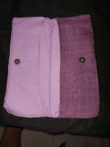 Cloth Purple Wallet