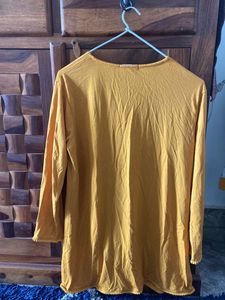Lovely Mustard Color Summer Shrug