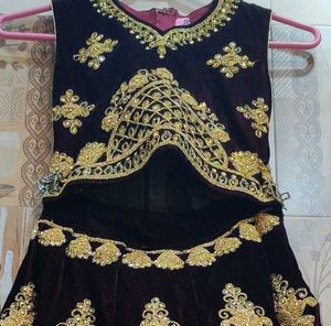 Brand New Choli fully Embroidered 10 Years
