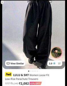 parachute pant