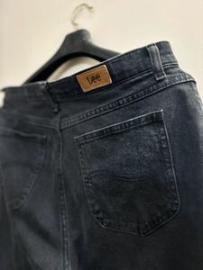 LEE Charcoal Black High Rise jeans