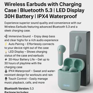 BoAt Earbuds with Charging Case