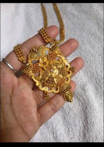 One Gram Gold Necklace With Box