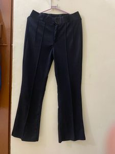 Black Flare Leg Pants