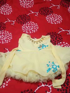 Cute Yellow Party Dress