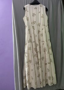 Floral Tiered Sleeveless Dress