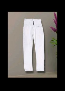 Stylish Jeans - Blue &amp; White For Ladies 2 Combo