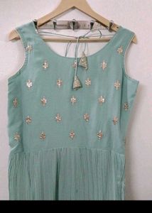 Elegant Green Ethnic Gown