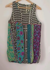 Boho Patchwork Tank Top