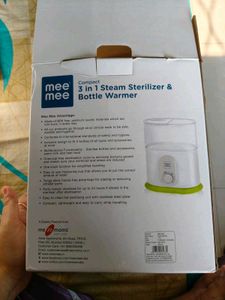 MeMee 3 in 1 Steam Sterilizar Bottle Warm