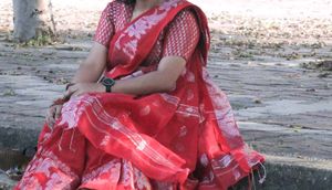Bengali Red Saree