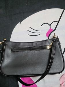 Black Quilted Shoulder Bag