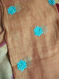 Sea Green Color Full Cotton Dress....