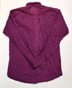 Louis Philippe Solid Shirt | Chest 38