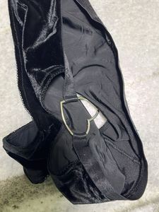 Black Velvet Heart Detail Panty