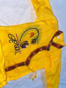 Krishna Style Dress for Janmashtmi Special