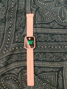 Touch Watch With Apple Symbol