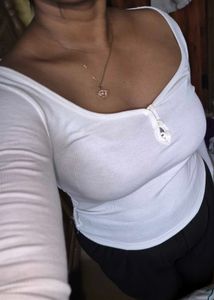 White Long Sleeve Top