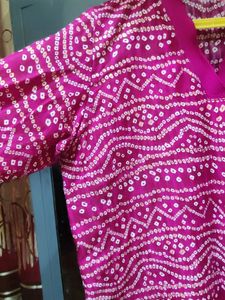 Bandhej Kurti