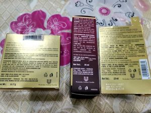 Lakem Eyeshadow , Foundation ,Mascara