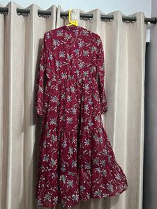 Floral Print Midi Dress