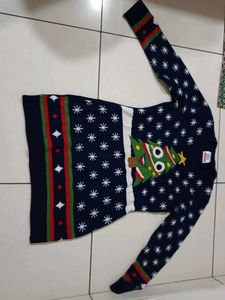 Christmas Tree Sweater Dress