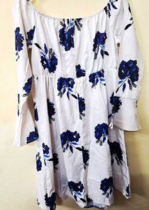 Floral Off-Shoulder Dress