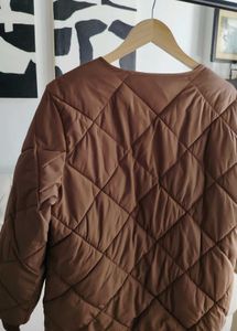 Quilted Brown Jacket