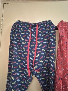 Cute Printed Lounge Pants pack of 2