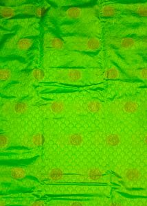 Brand New Pista Green Silk Saree